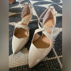 Calvin Klein cross pump